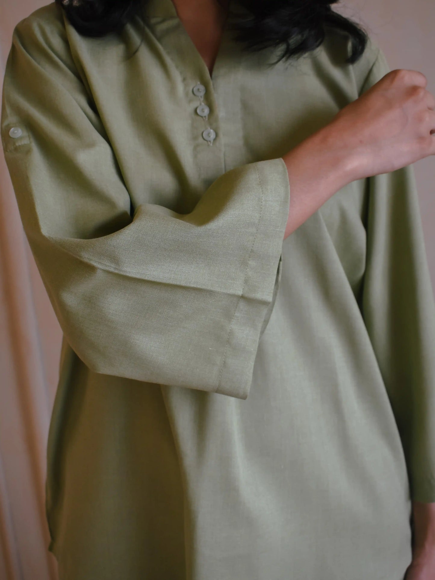 Olive Green Co-ord Set