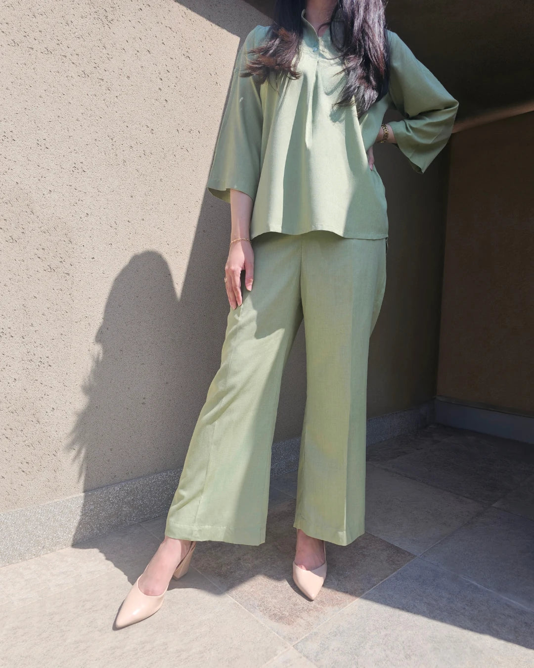 Olive Green Co-ord Set